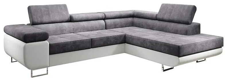 Rohová sedacia súprava Lotus L pravá Kronos 22+Madryt 120