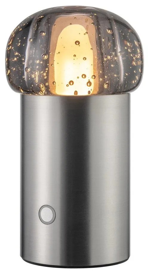 LED prenosné stmievateľné vonkajšie svietidlo na USB ø 10 cm Iris – Blomus