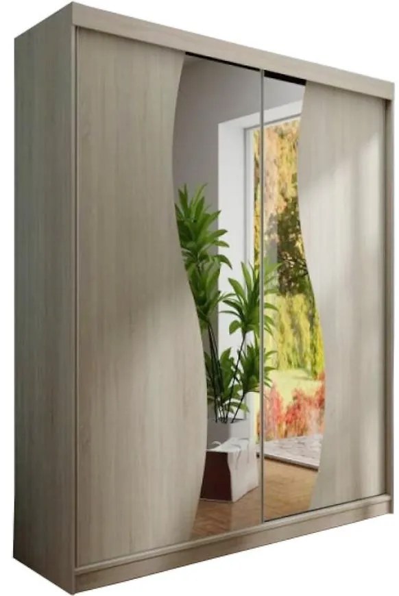 Skriňa Top 8 200 dub sonoma