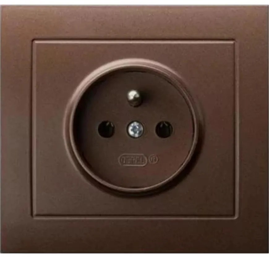 Jedoduchá zásuvka s uzemnením GP-1WZ/52