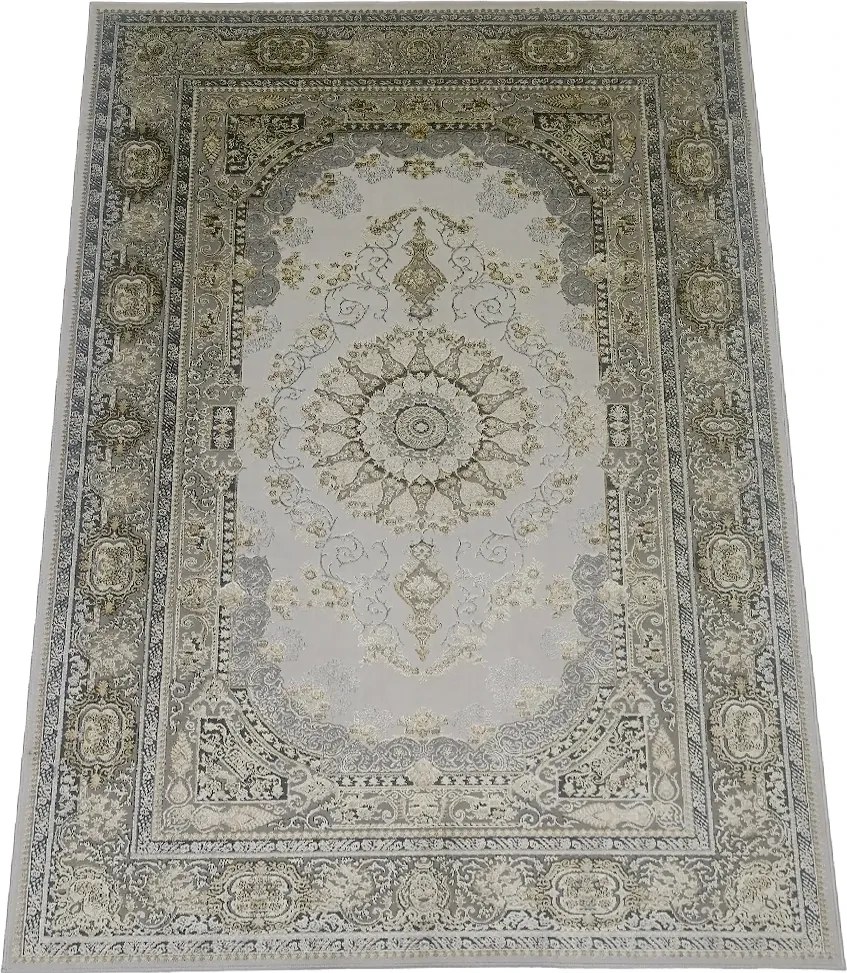 Koberec Deluxe 9093 béžový s orientálnym vzorom – obdĺžnikový Rozmer: 200x290 cm