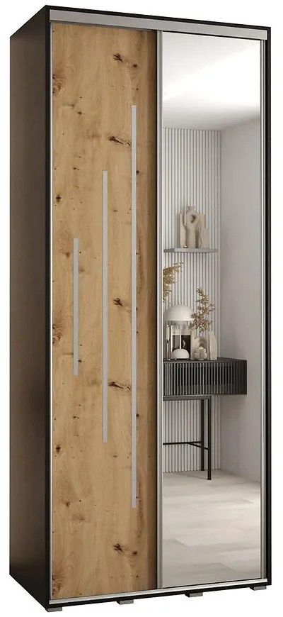 Skriňa 45 Canaris 13 120 čierna/artisan/silver