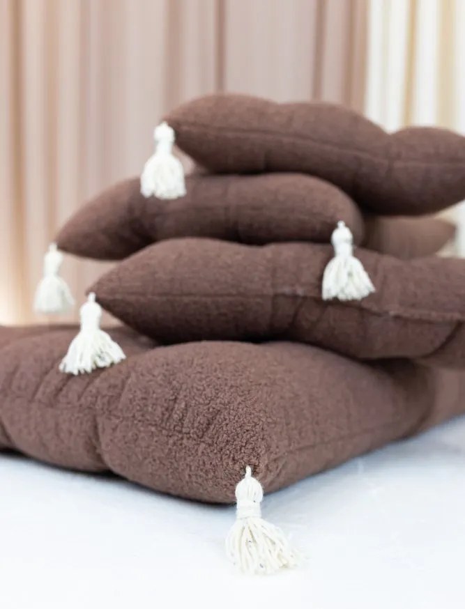 Vankúš do Montessori hojdačky stredný SPECIAL Hnedá