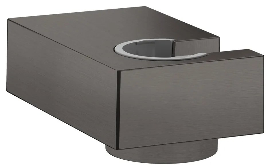 Hansgrohe Hansgrohe, držiak sprchy Porter E, kartáčovaný čierny chróm, HAN-28387340