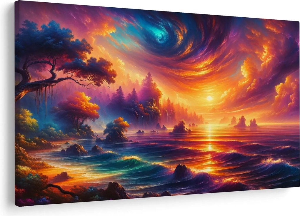 Obraz - Magický svet (90x60 cm)