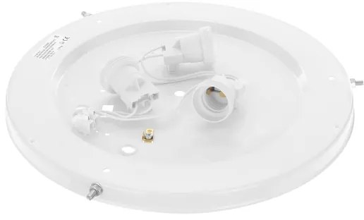 Stropné svietidlo CLEO 3xE27/24W/230V pr. 37,5 cm borovica