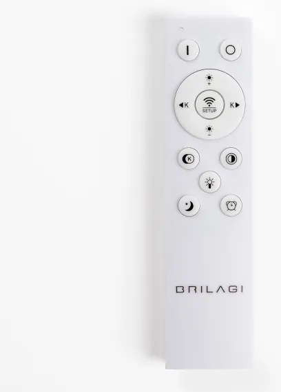 Brilagi - stmievateľné LED stropné svietidlo FALCON II LED/67W/230V priemer 40 cm čierne s diaľkovým ovládaním