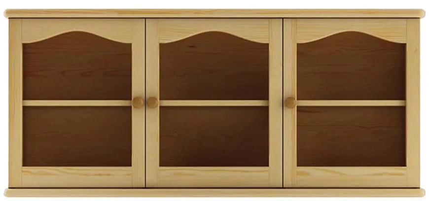 Vitrína z Borovice KW106 surová