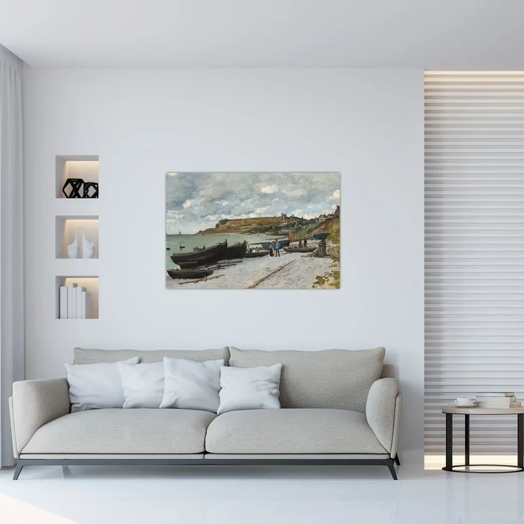 Obraz - Claude Monet, Sainte Adresse, reprodukcia (90x60 cm)