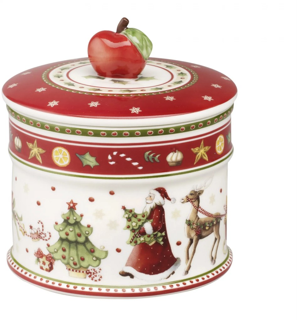 Villeroy & Boch Winter Bakery Delight dóza na cukrovinky, 12 x 11 cm