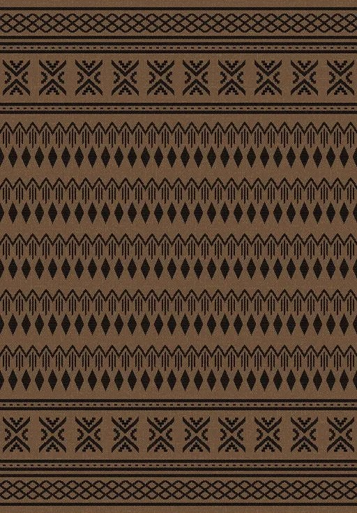 BE Koberec Eqos 0002 BROWN – hnedý obdĺžnikový Rozmer: 120x180 cm