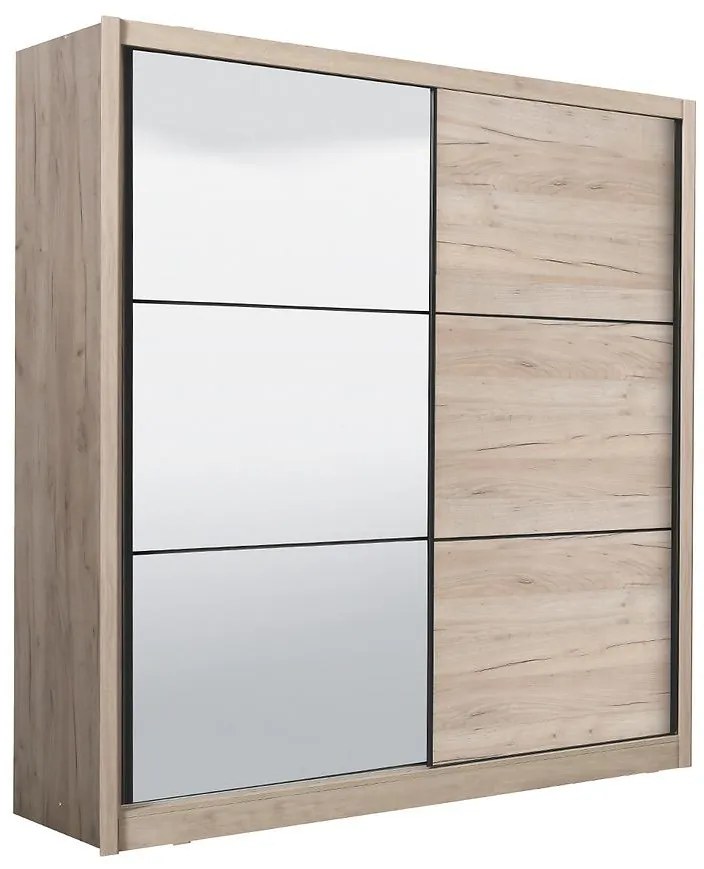 Skriňa Navara šedá dub 11008278