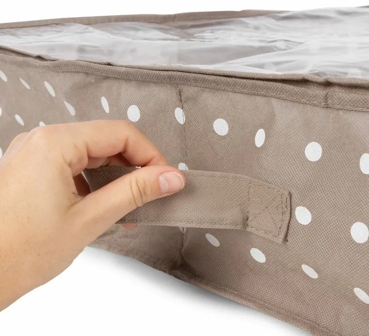 Organizér na topánky pre 12 párov 76 x 60 x 15 cm, hnedá