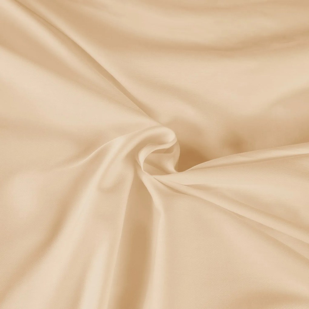 SATÉNOVÉ OBLIEČKY SATINLOVE CLASSIC 140X200 CM, 1KS 70X80 CM SVETLOBÉŽOVÉ