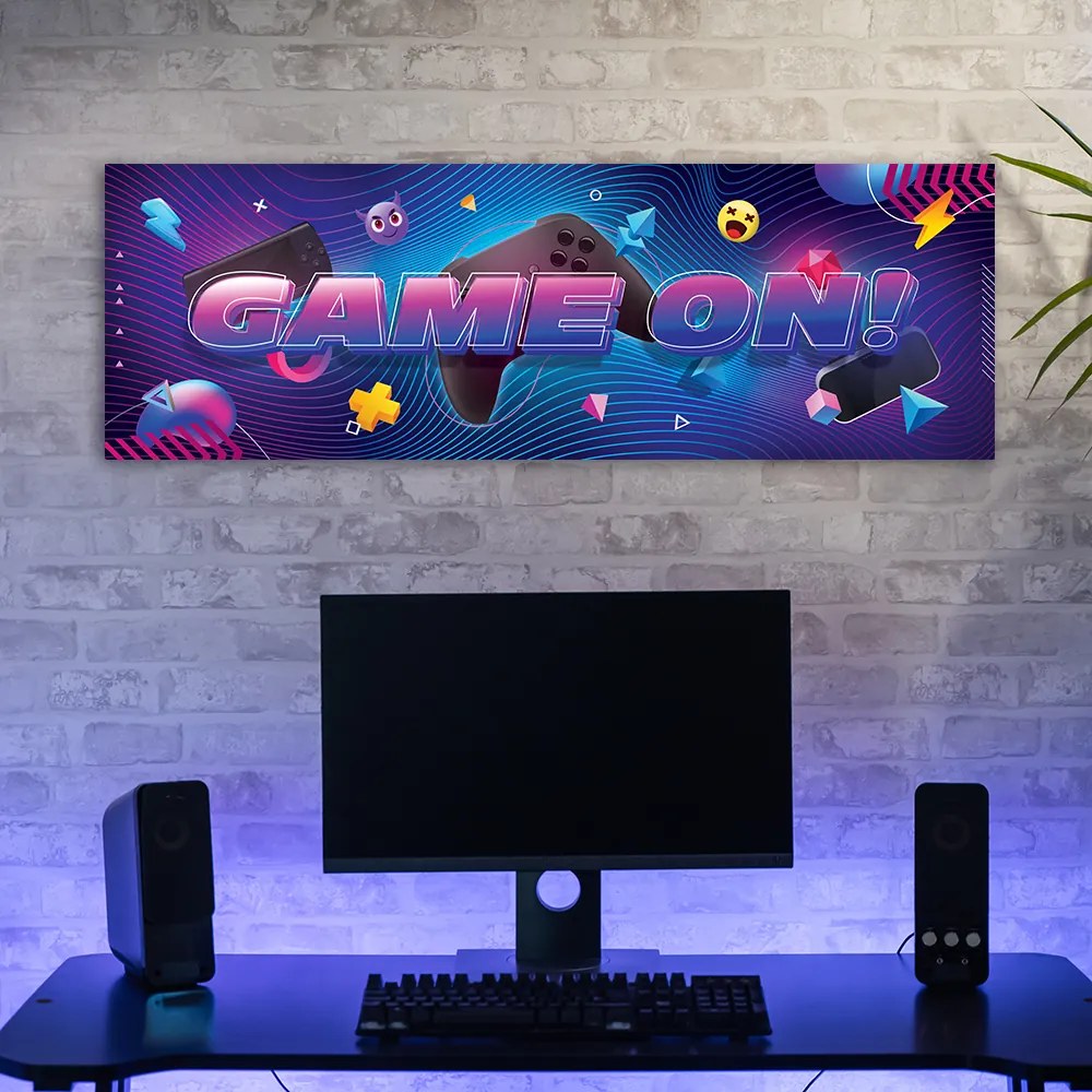 Gario Obraz na plátne Hrajme Rozmery: 150 x 50 cm