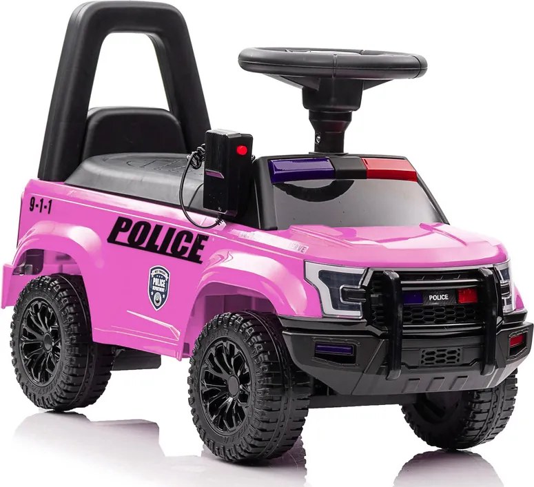 LEAN CARS Megafón na vozenie QLS-993 Ružový