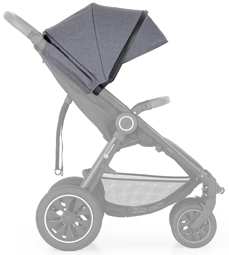 PETITE&MARS strieška na kočík Street+ ultimate grey