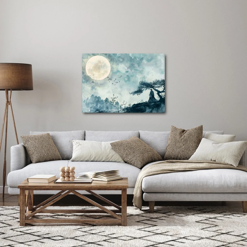 Obraz - Maľba splnu (70x50 cm)
