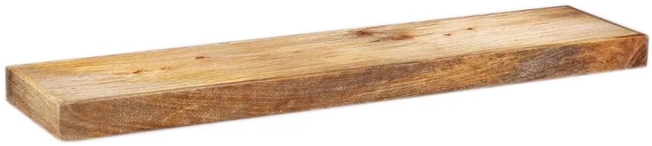 furniture-nabytek.cz - Drevená nástenná polica z masívu mango 150x22