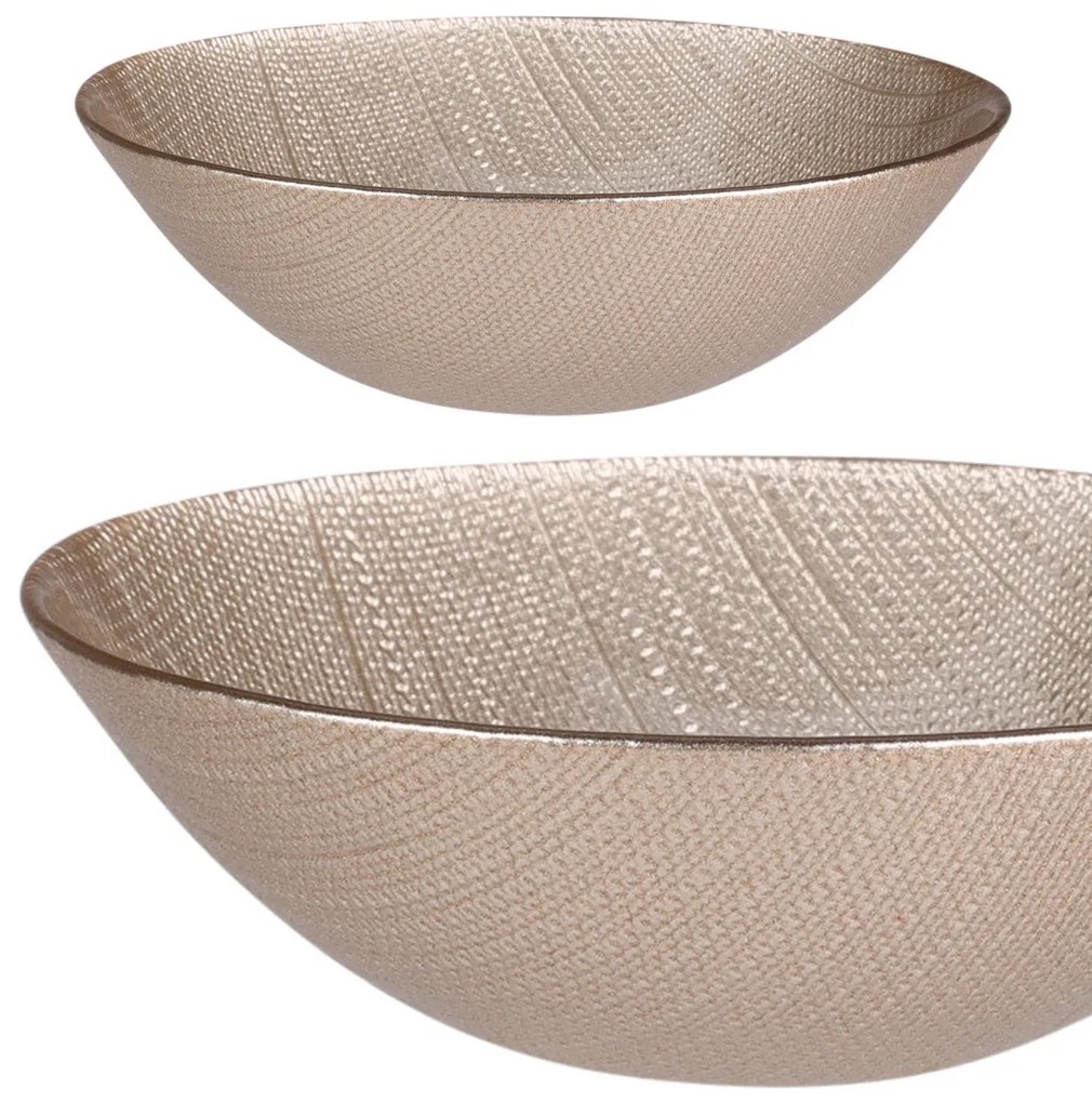 Sklenená misa Champagne (fi) 15 cm