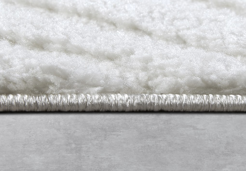 Kusový koberec Gallery 106086 Cream z kolekcie Elle, 80x120, biela, obývacia izba, ELLE Decoration