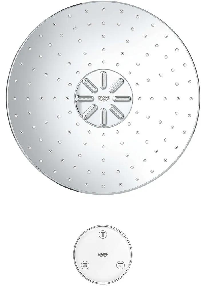 GROHE Rainshower SmartConnect horná sprcha 2jet EcoJoy s diaľkovým ovládaním, priemer 310 mm, chróm, 26641000