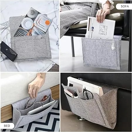 Zeller Present Látkový organizér do auta / na nočný stolík / na gauč, plstený