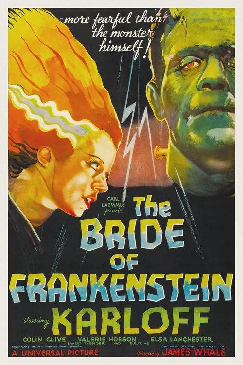 Ilustrácia The Bride of Frankenstein