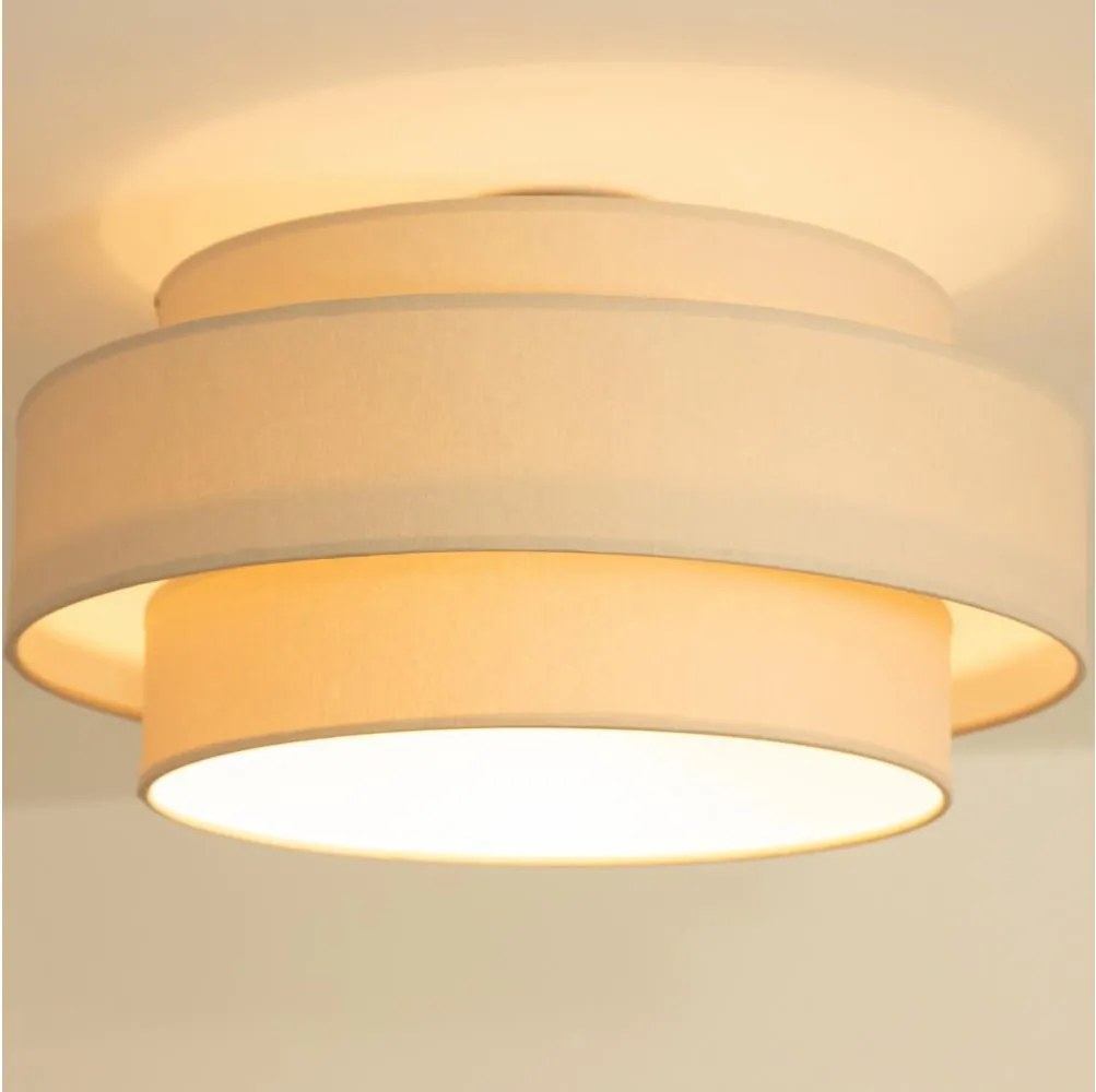 BRILAGI - Stropné svietidlo RESNA 1xE27/60W/230V pr. 40 cm béžová
