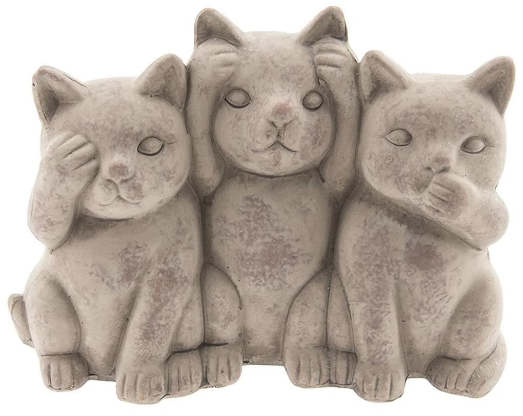 Dekorácie sediaci mačičky Cats - 22 * ​​10 * 16 cm
