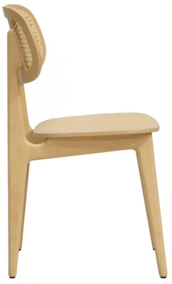 BUNNY CB DREVENÁ STOLIČKA S VÝPLETOM BUNNY CB
