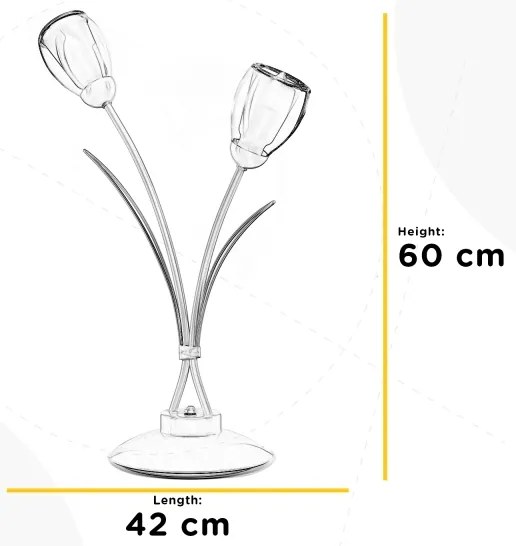 ONLI - Stolná lampa ANTEA 2xE14/6W/230V 60 cm