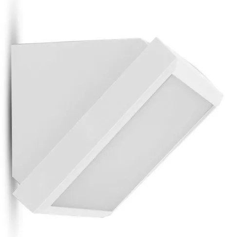 LED Vonkajšie nástenné svietidlo LED/20W/230V 3000K IP65 biela