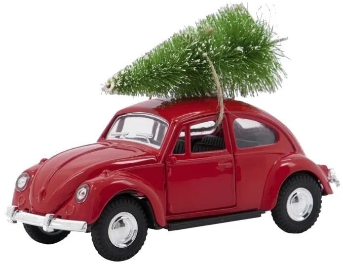 House Doctor Vianočné autíčko Xmas Car Red