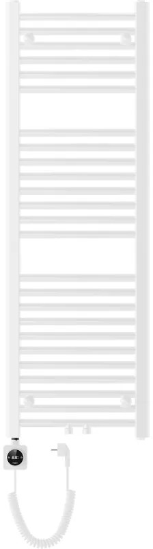 Mexen Ares, elektrické vykurovacie teleso 1200x400 mm + vykurovacia tyč 400 W, biela, W102-1200-400-6400-20