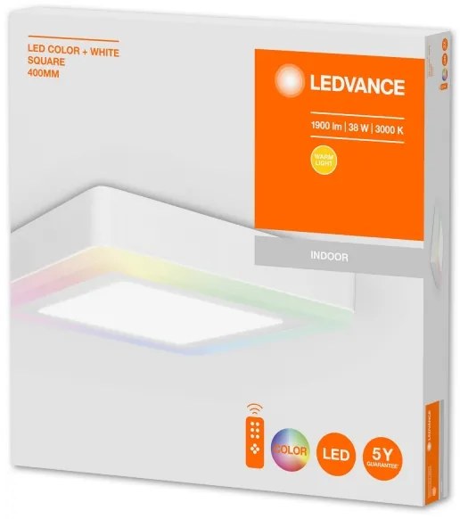 Ledvance - LED RGB Stmievateľné stropné svietidlo LED/38W/230V + DO