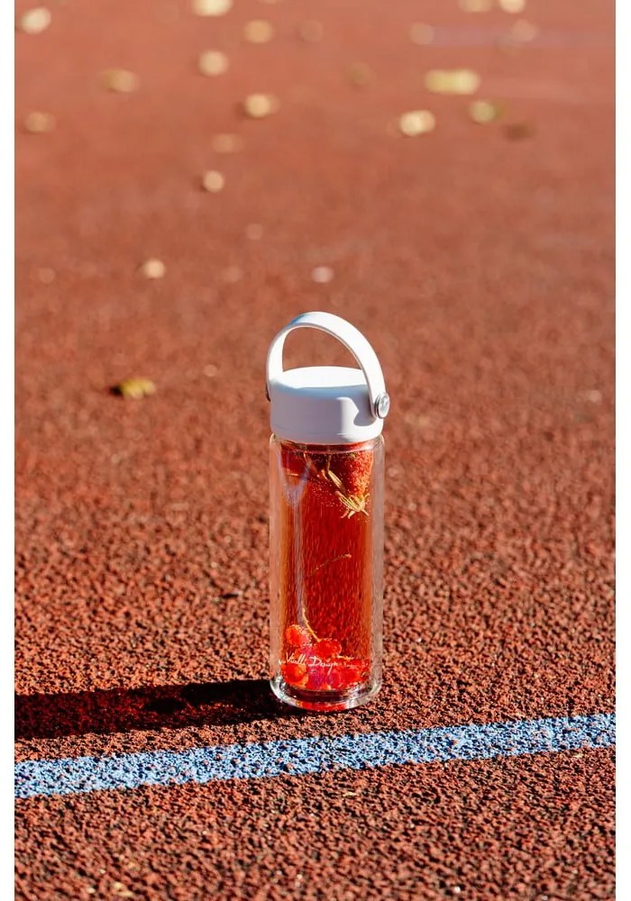 Zelená sklenená fľaša 350 ml Fuori – Vialli Design