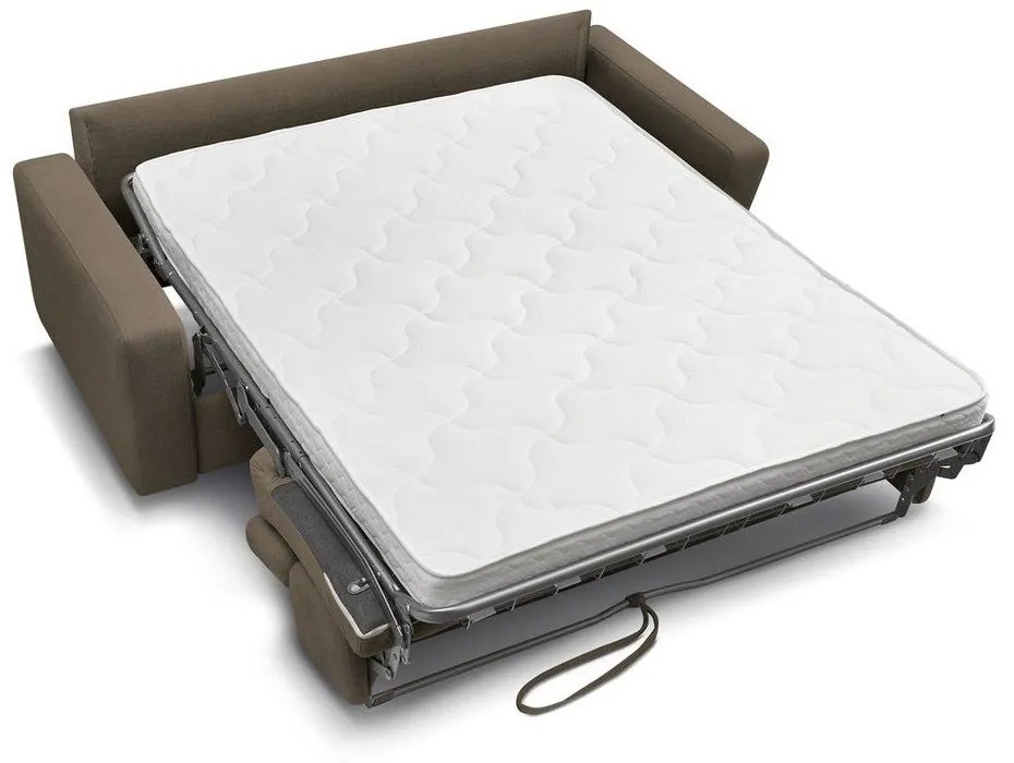 Hnedá rozkladacia pohovka 195 cm Monaco – Bobochic Paris