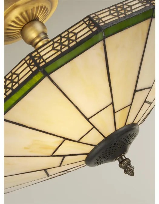 Tiffany stropné svietidlo NEW YORK Ø41