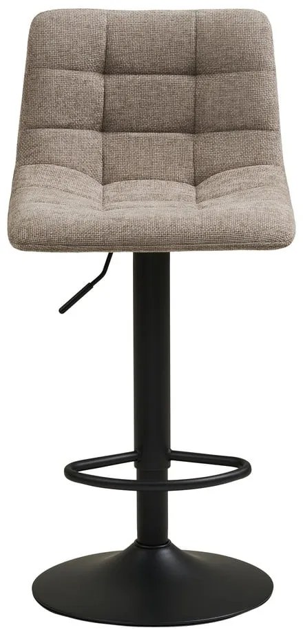 Béžová čalúnená barová stolička s nastaviteľnou výškou (výška sedadla 61 cm) Middelfart – House Nordic