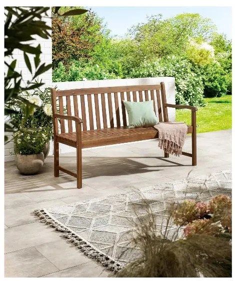 Livarno home Záhradná lavička s výklopným stolíkom Sevilla (100385806)