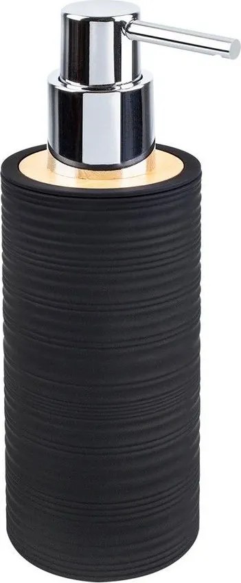 Dávkovač mydla KSANTI s pumpičkou - čierny