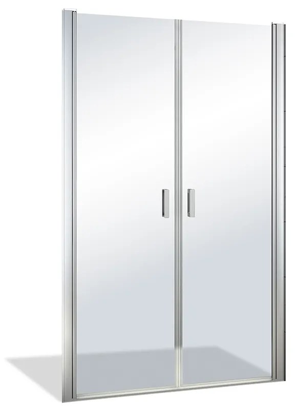 Dvojkrídlové sprchové dvere do niky LYP2 80 cm