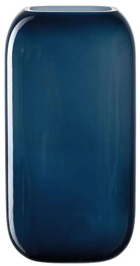 Leonardo Váza MILANO modrá 28x15 cm