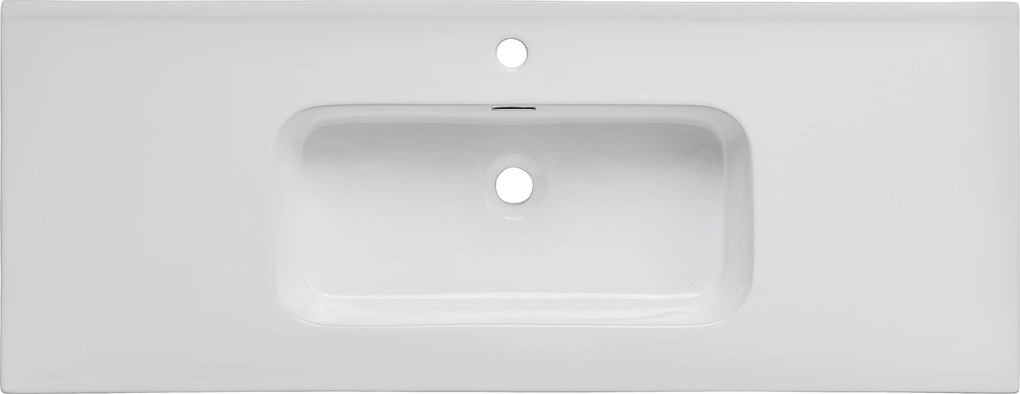 Comad Nábytkové keramické umývadlo GO 120/DP-8095, 121x46 cm, biela lesklá