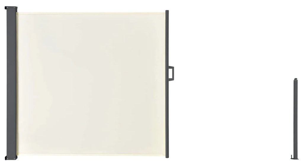 InternetovaZahrada - Bočná markíza Dubaj 300 x 200 cm - béžová