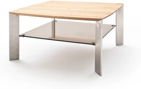 Konferenčný stolík Harla - 50x41x50 (dub, hnedá)