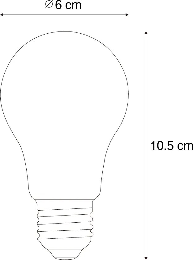 Sada 3 inteligentných stmievateľných LED žiaroviek E27 A60 7W 806LM 2700-6500K vrátane Zigbee Smart Hub
