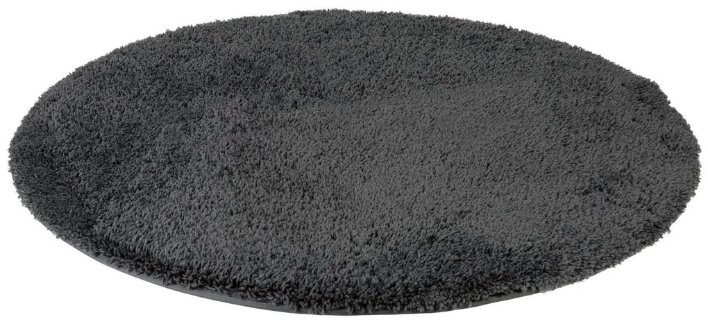 MIOMARE® Kúpeľňový koberec, 60 x 100cm / Ø 90cm (antracitová, okrúhla), šedá (100319937)