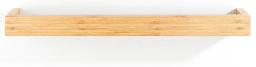 Bambusový nástenný držiak na uteráky Wenko Light, šírka 60 cm
